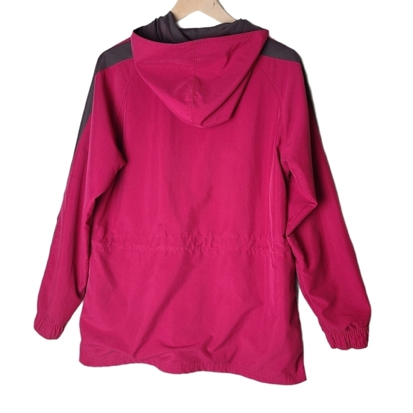 Reebok ladies Sz.L hooded lightweight spring fall jacket gorpcore casual athcore - Picture 4 of 12